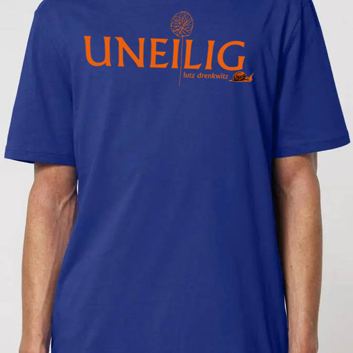 T-Shirt "Uneilig" Worker Blue