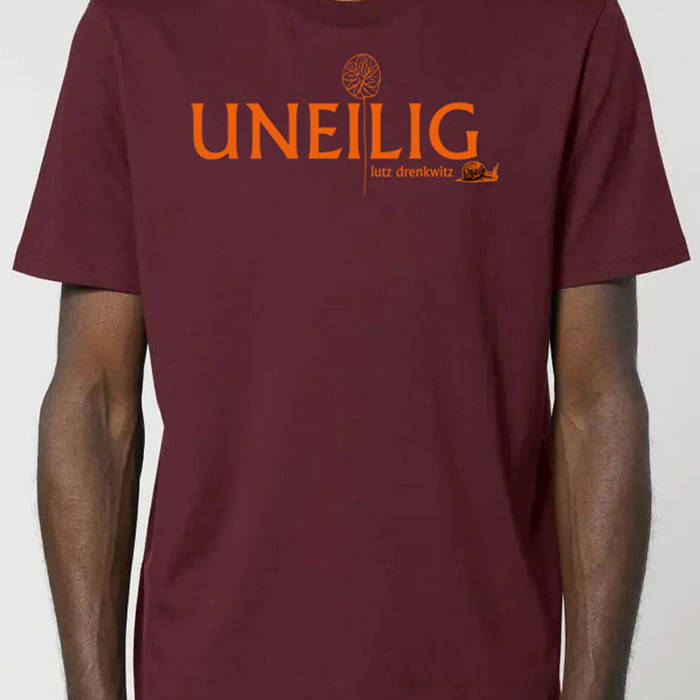 T-Shirt "Uneilig" Burgundy