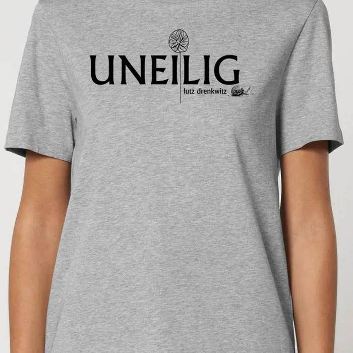 T-Shirt "Uneilig" Heather Grey
