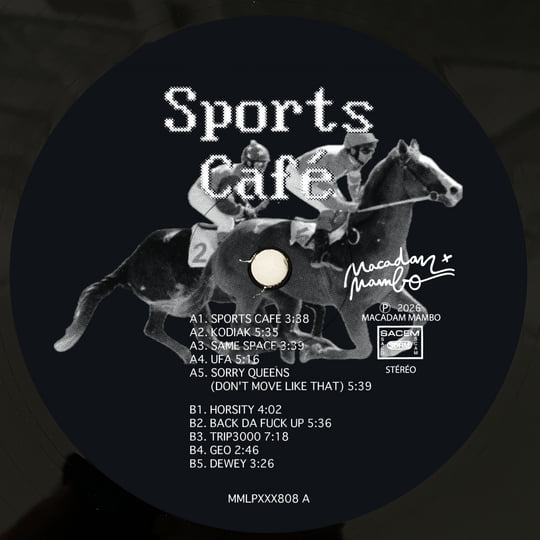 MMLPXXX808 - SPORTS CAFÉ | Pieter kock, Nate Davis | Macadam Mambo