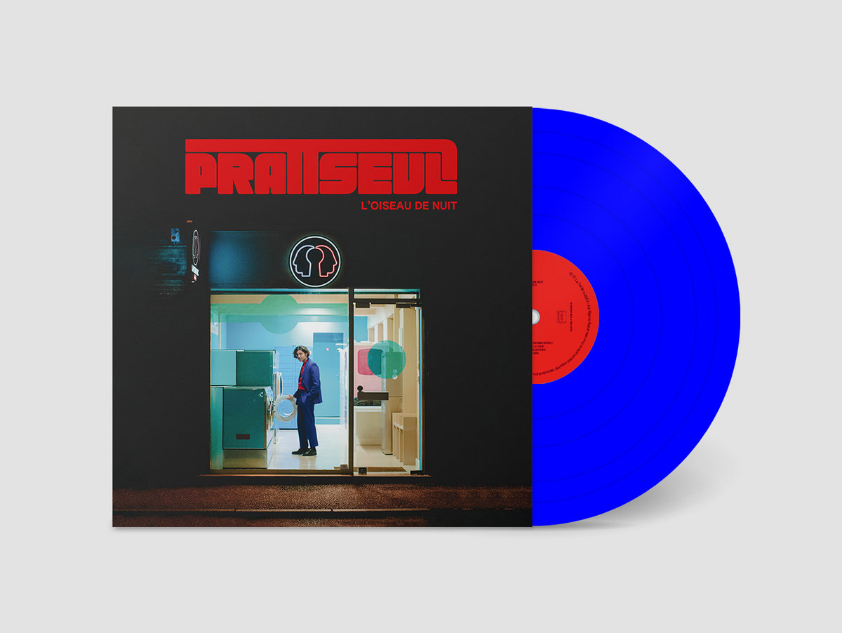 Vinyle bleu L’oiseau de nuit
