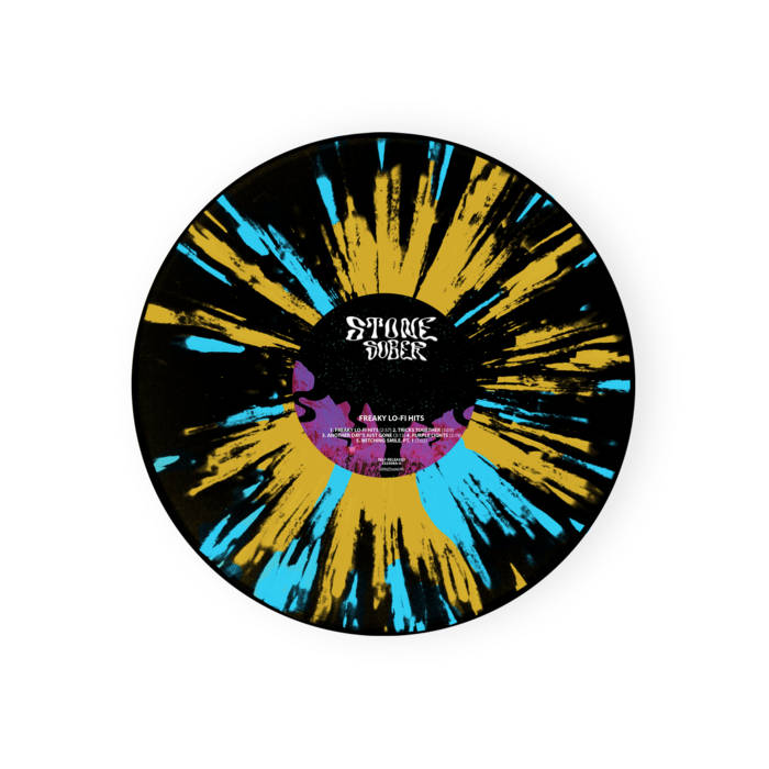 Freaky Lo-Fi Hits – Limited Edition 12" Turquoise-Yellow Splatter Vinyl