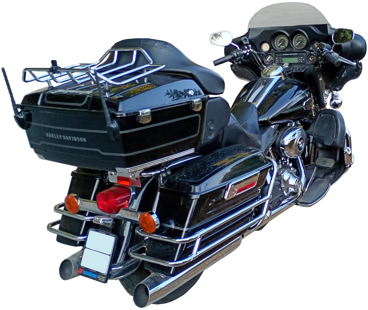 Harley Davidson Electra Glide Ultra Classic 1989 touring motorcycle photo detail