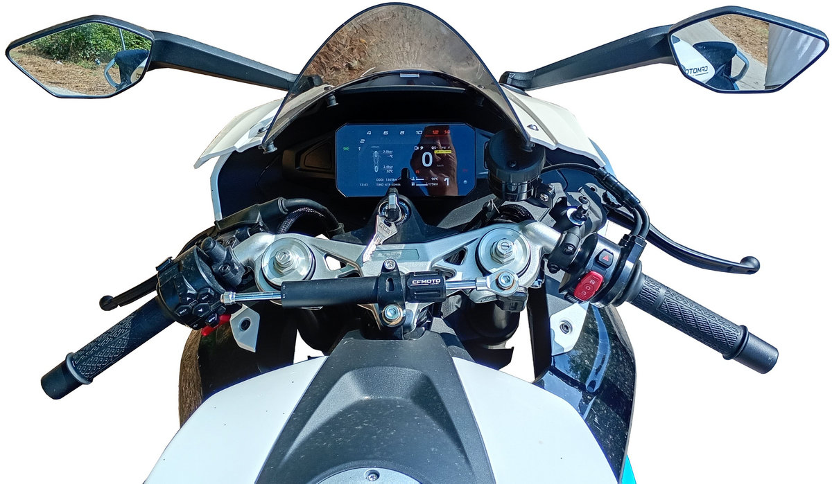 CFMoto 675 SR-R 2024 sport bike motorcycle photo detail