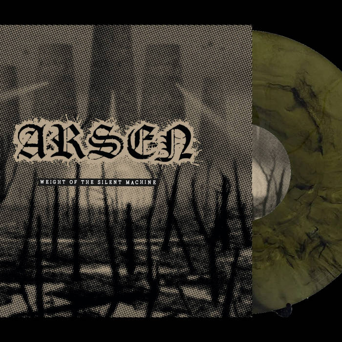 Weight Of The Silent Machine – ARSEN "Weight Of The Silent Machine" limited dark yellow marble vinyl 12" EP