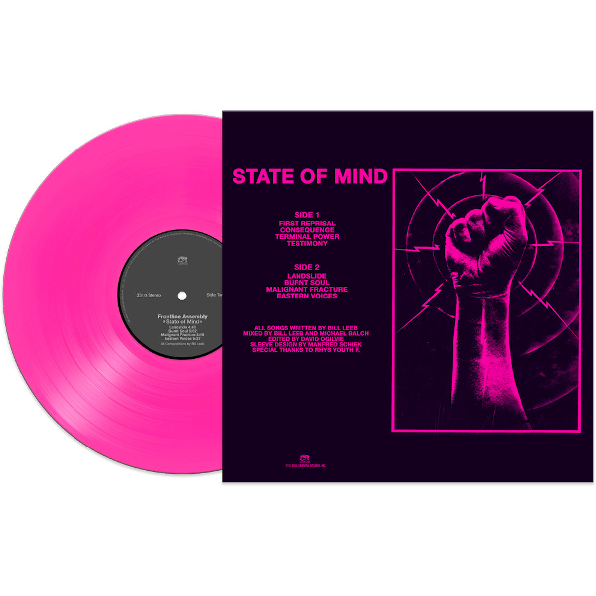 【G-RAP】 STRAIT - STATE OF MIND State of Mind | Front Line Assembly | Cleopatra Records