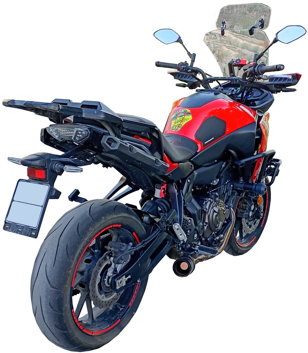 Yamaha Tracer 700 2020 sport touring motorcycle photo detail