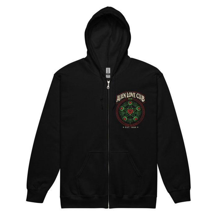 Zipper "Alien Love Club"