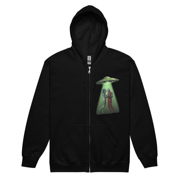 Zipper "I LOVE AN ALIEN"
