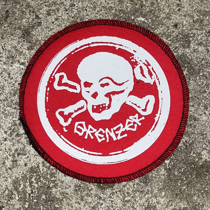 Logo Patch rund rot