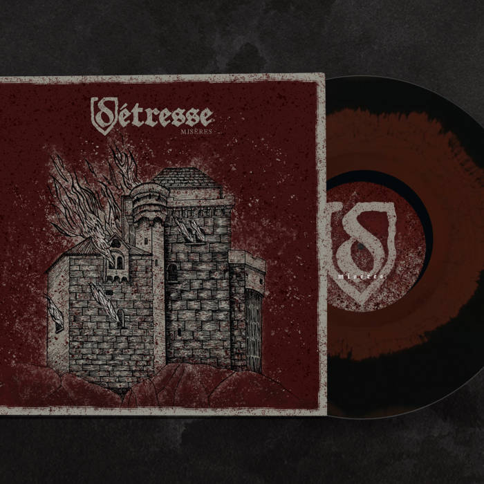 Misères – Misères LP (Oxblood Red in Black)