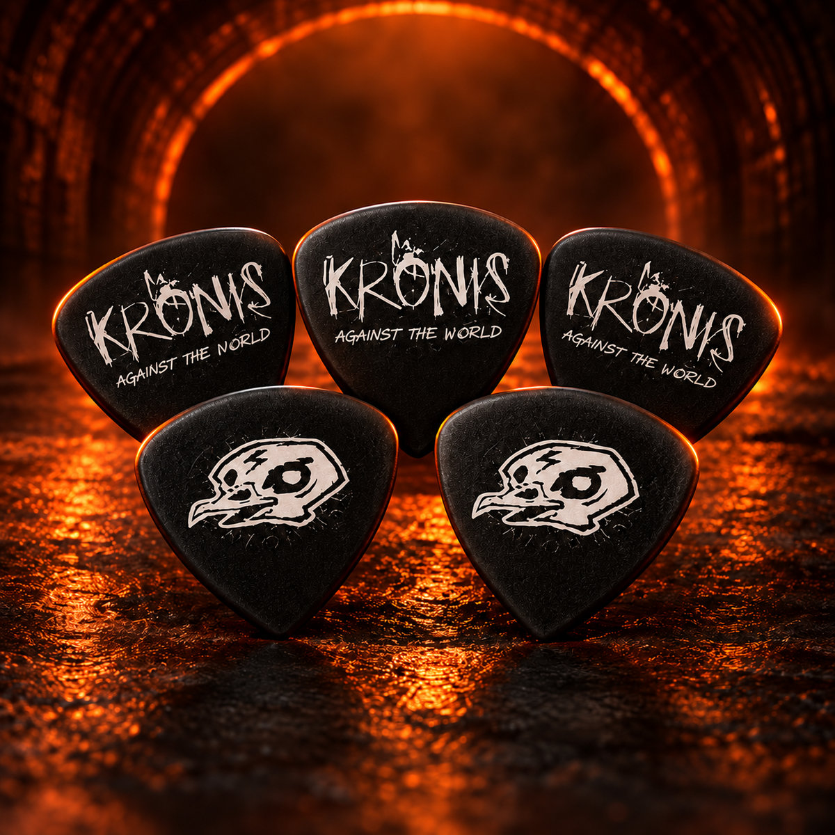 KRONIS guitar picks five pack