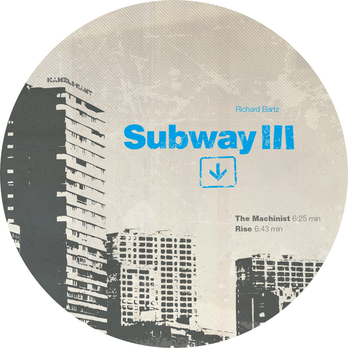 RICHARD BARTZ - Subway III, RICHARD BARTZ