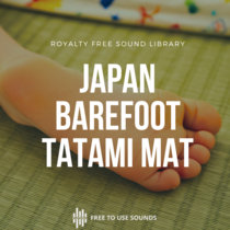 Barefoot Footsteps On Tatami Mat Sound Library cover art