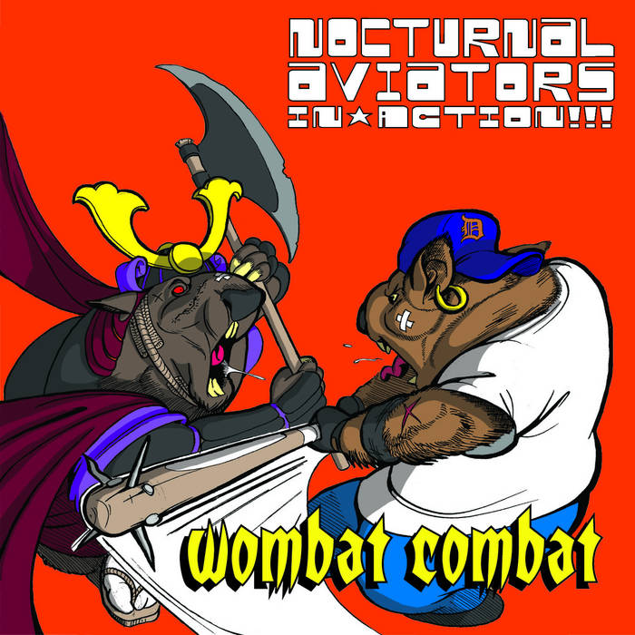洋楽 Combat Wombat - Unsound System 2LP Wombat Combat | Nocturnal Aviators in Action