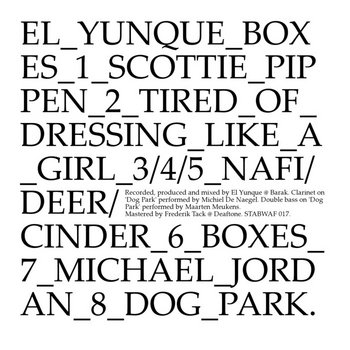 Album artwork for Boxes
