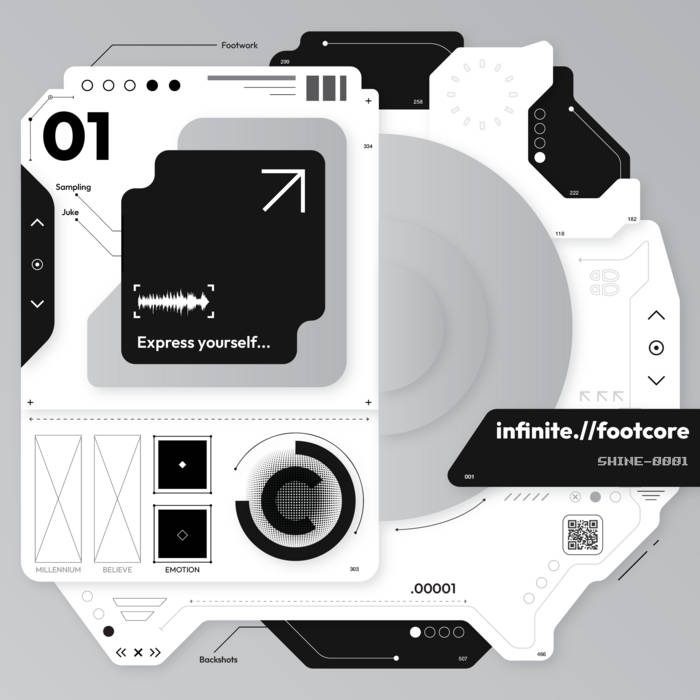 infinite.//footcore cover art