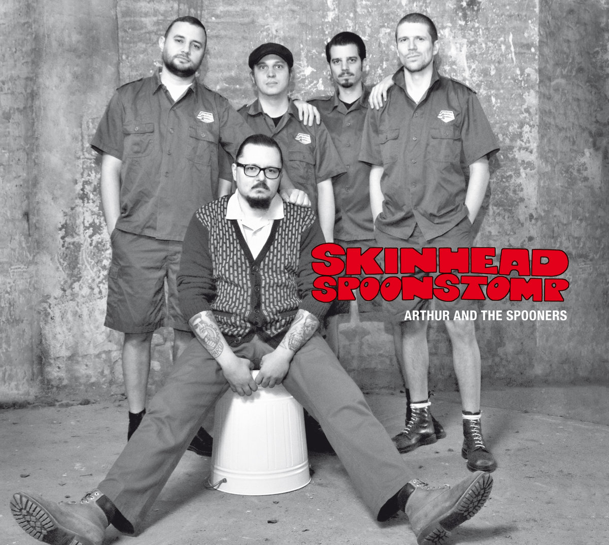 Arthur & the Spooners - Skinhead Spoonstomp LP | Steeltown