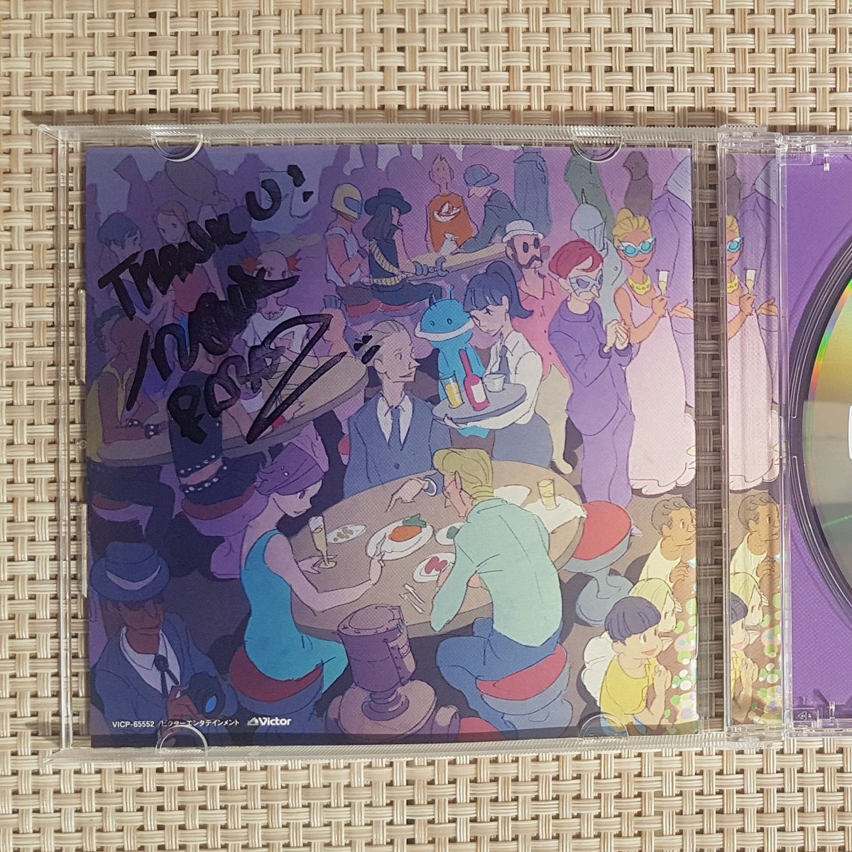 Platina Jazz Anime Standards Vol 6 Signed Ltd Edition Cd Platina Jazz Rasmus Faber