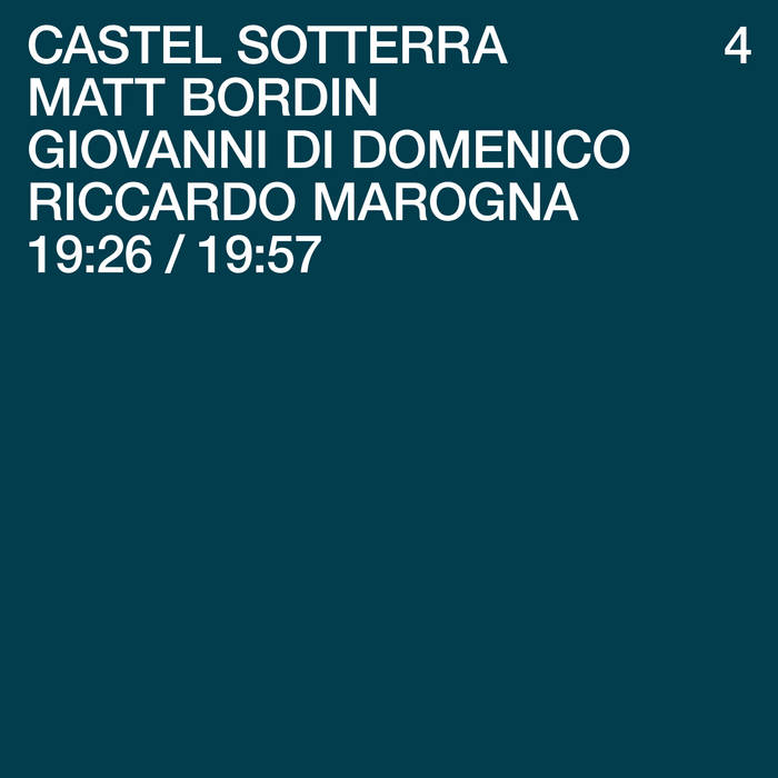 Giovanni Di Domenico, Matteo Bordin, Riccardo Marogna – Di
