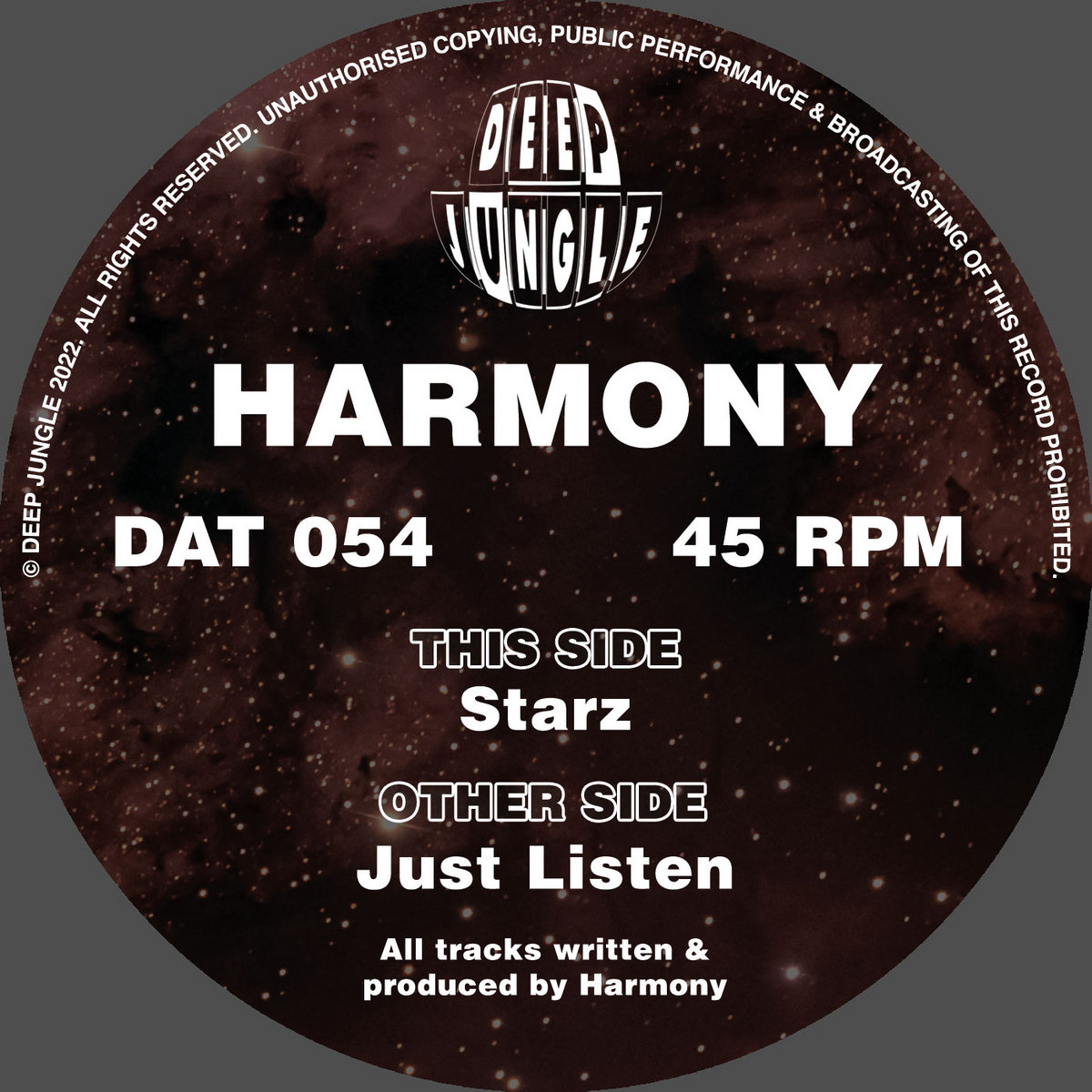 DAT054 Harmony - Just Listen / Starz