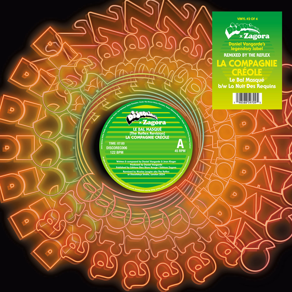 Le Bal Masqué / La Nuit Des Requins (The Reflex Revisions) | La Compagnie  Créole, The Reflex | DISCOLIDAYS