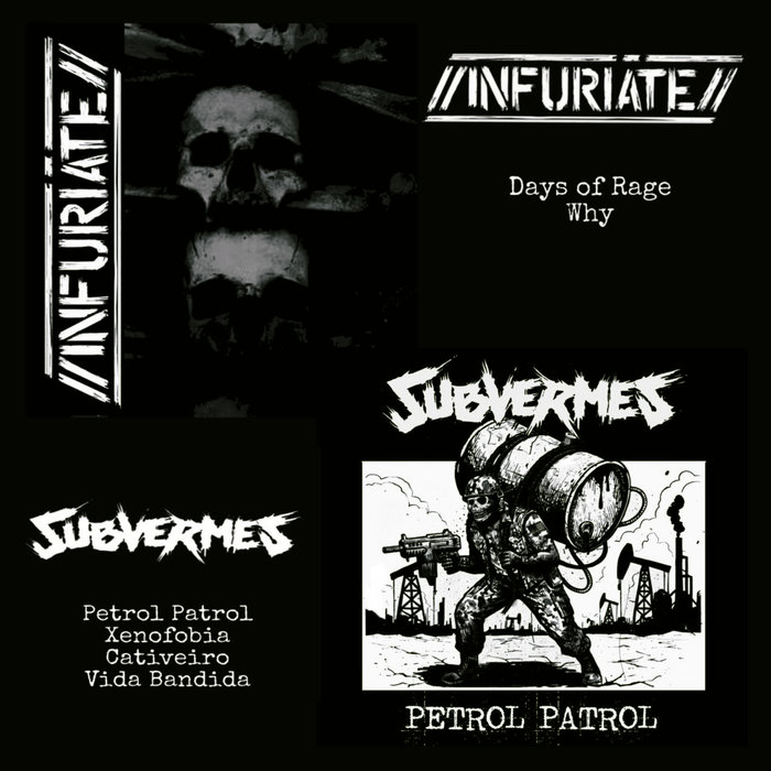 Pochette de HFY Split Series vol 3 [HFY-040] par INFURIATE / SUBVERMES