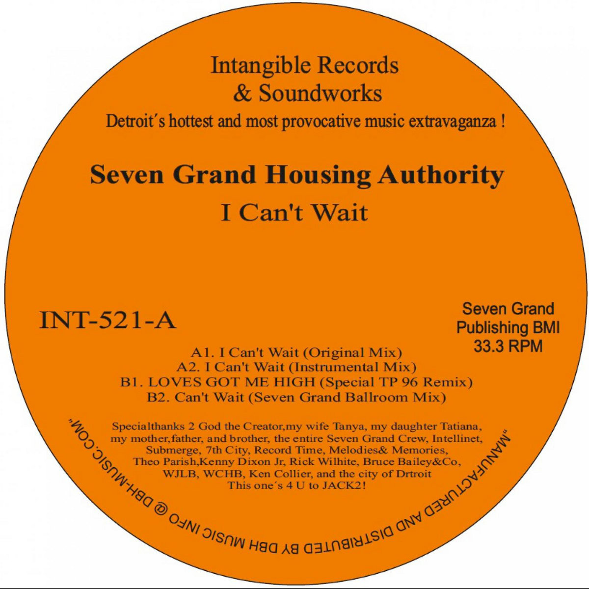 INT-521 - I Can't Wait