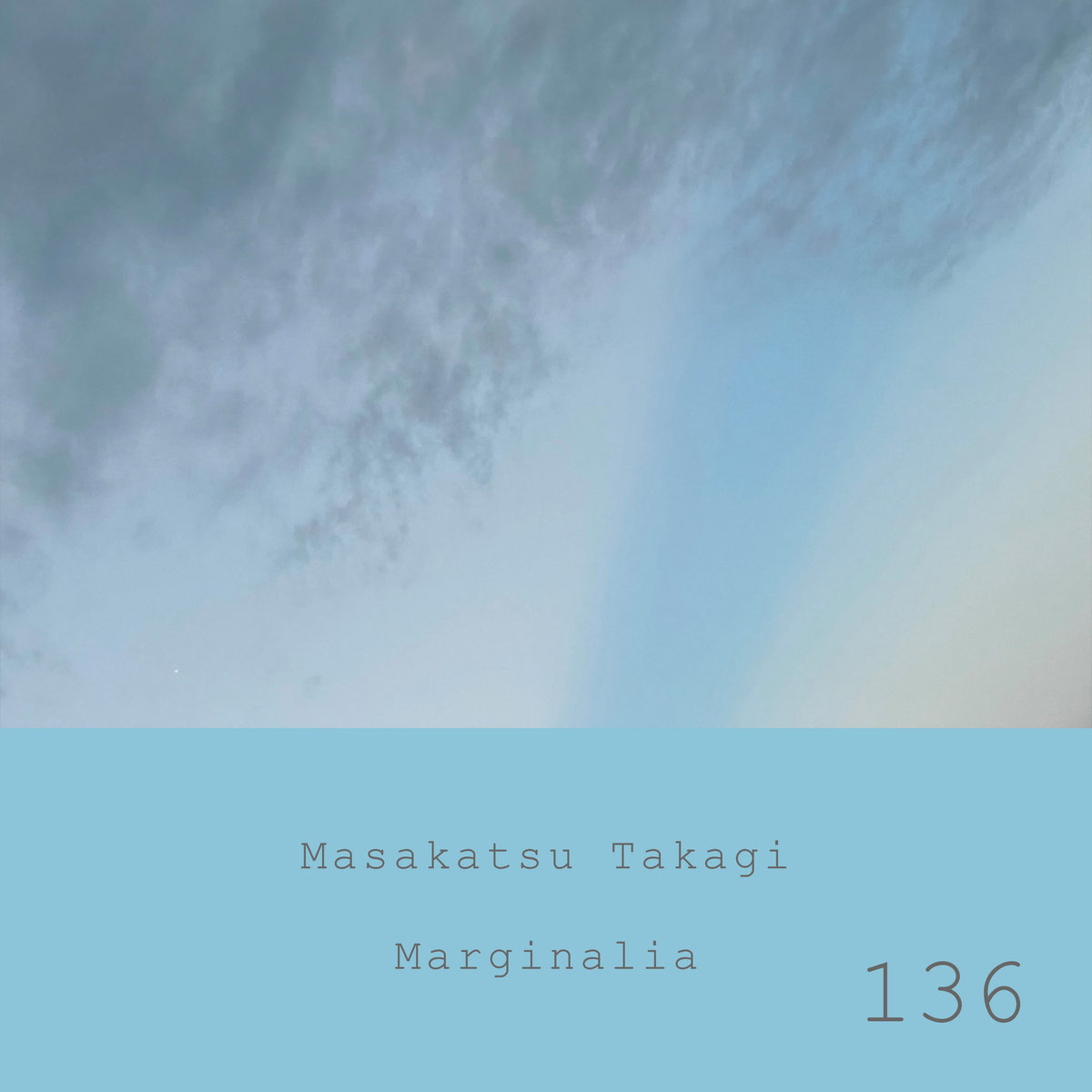 Marginalia #136 | Masakatsu Takagi
