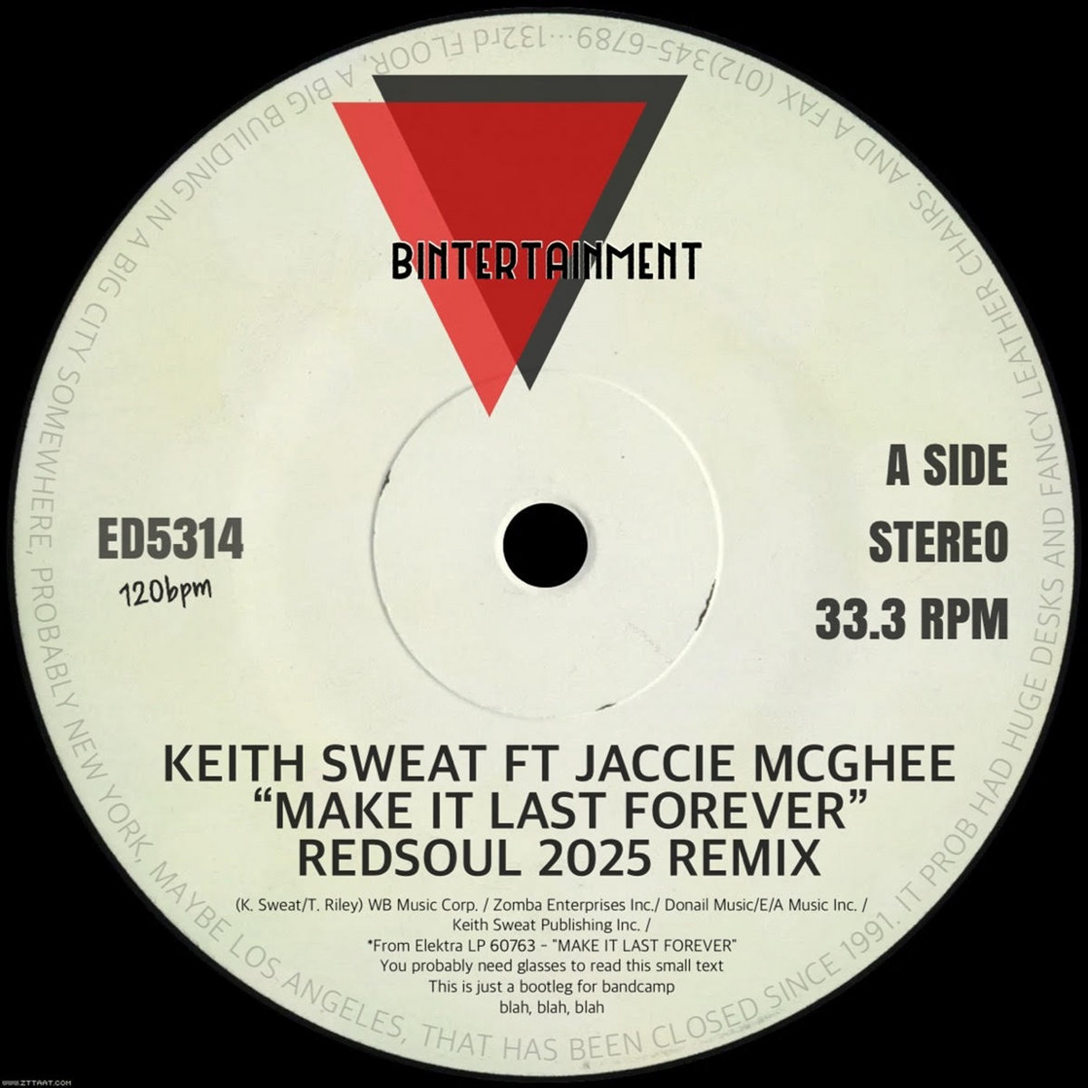 Keith Sweat - Make It Last Forever (RedSoul 2025 Remix