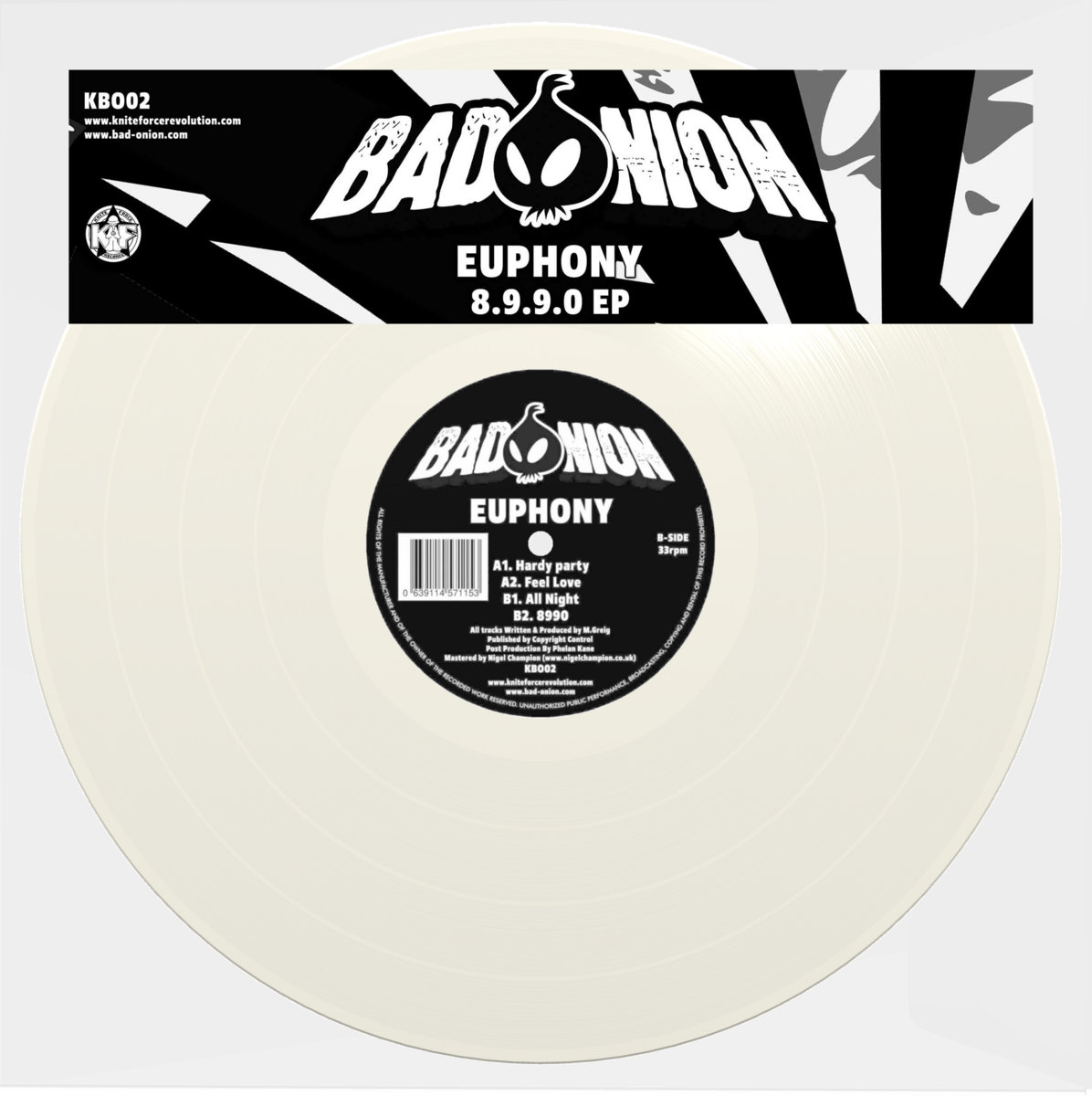 Euphony 8 9 9 0 ep euphony bad onion records