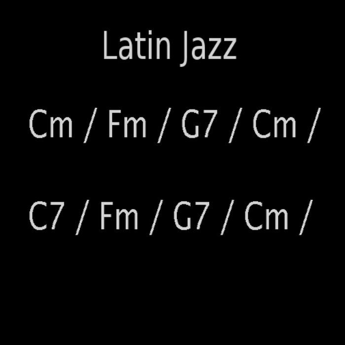 Latin Jazz backing track in Cm Foo Tracks (YouTube channel) http