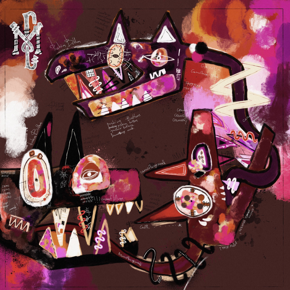 【新品】Camoflauge Monk – Pushing Buttons Pushing Buttons | Camoflauge Monk