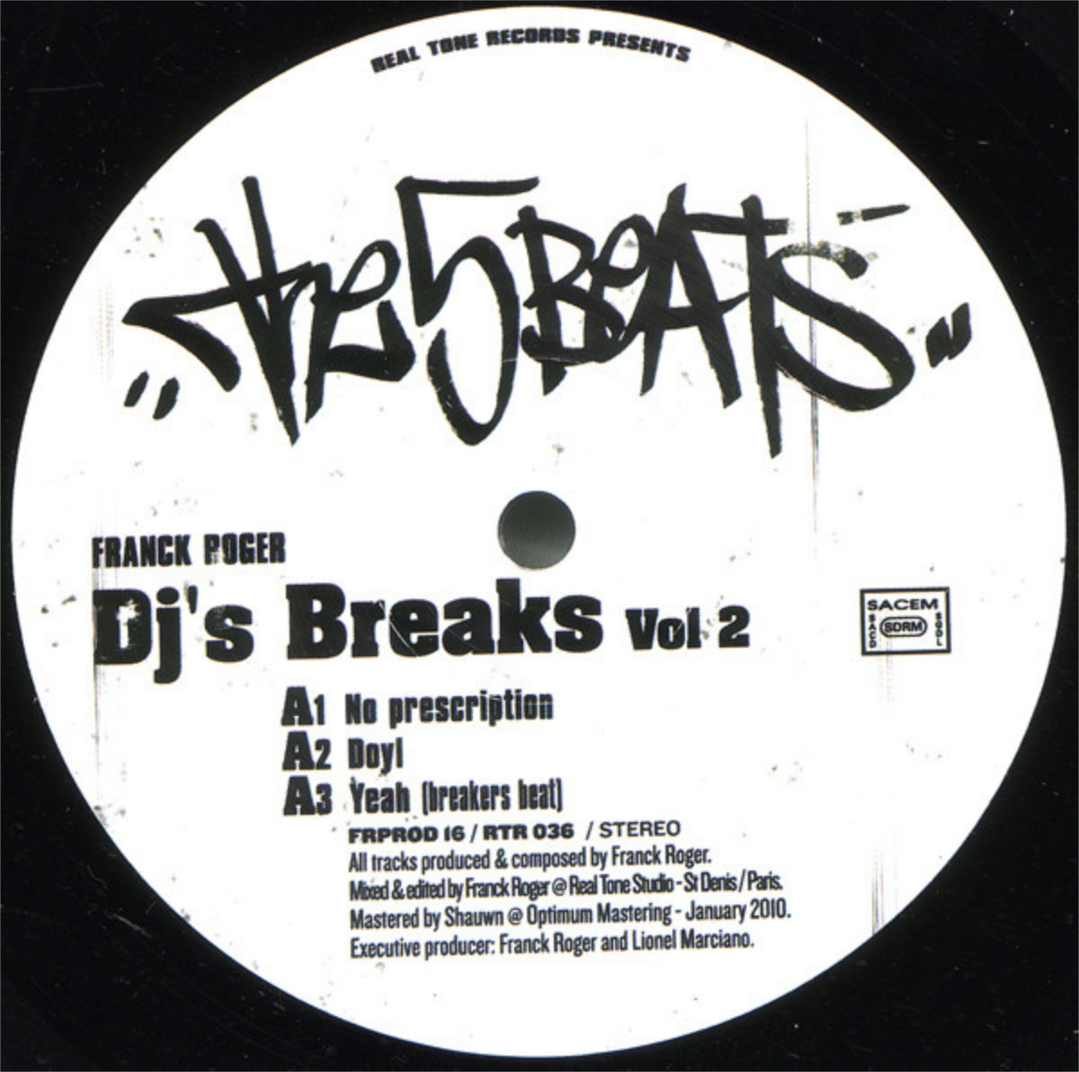 The 5 Beats Dj's Breaks | Franck Roger