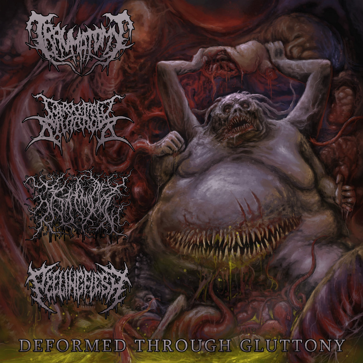 Deformed Through Gluttony - CxMx Tracks | Coprocephalic Mutation