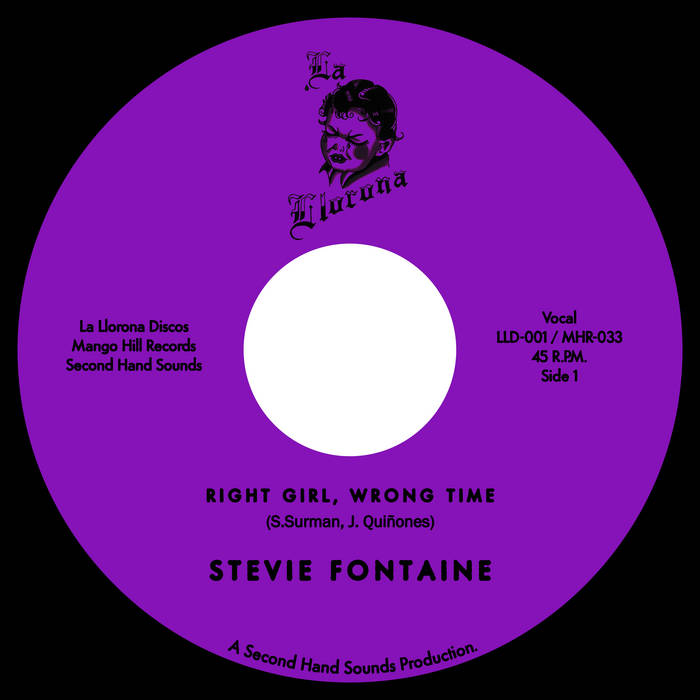 Right Girl, Wrong Time | Stevie Fontaine | Mango Hill Records