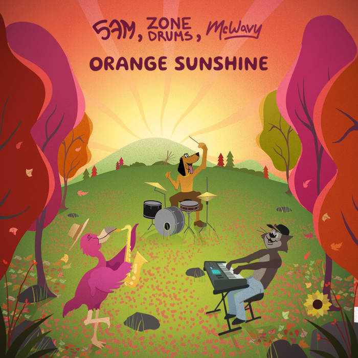 Orange Sunshine ガレージサイケ Black Sabbath Orange Sunshine | 5AM, ZONE Drums, McWavy | 5AM