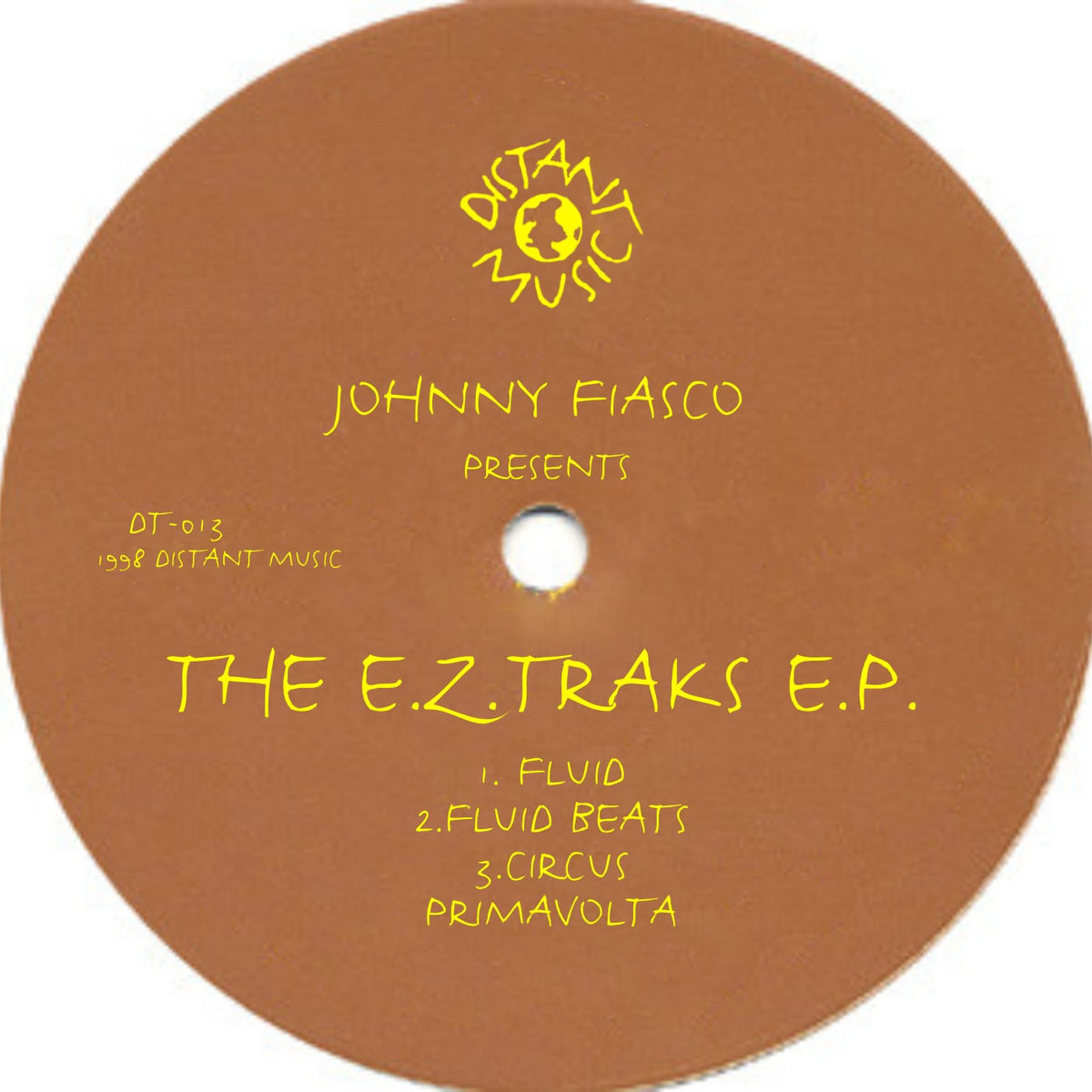 DT-013 The E.Z. Tracks EP Vol #2 | Johnny Fiasco | Distant Music