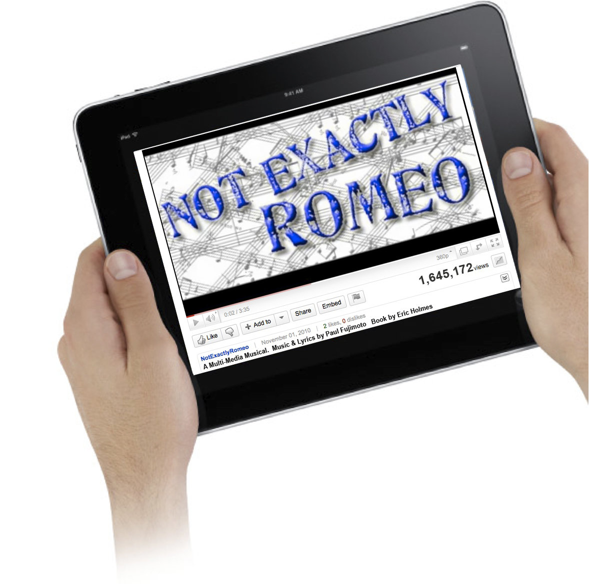 Lovers in a desiring pose