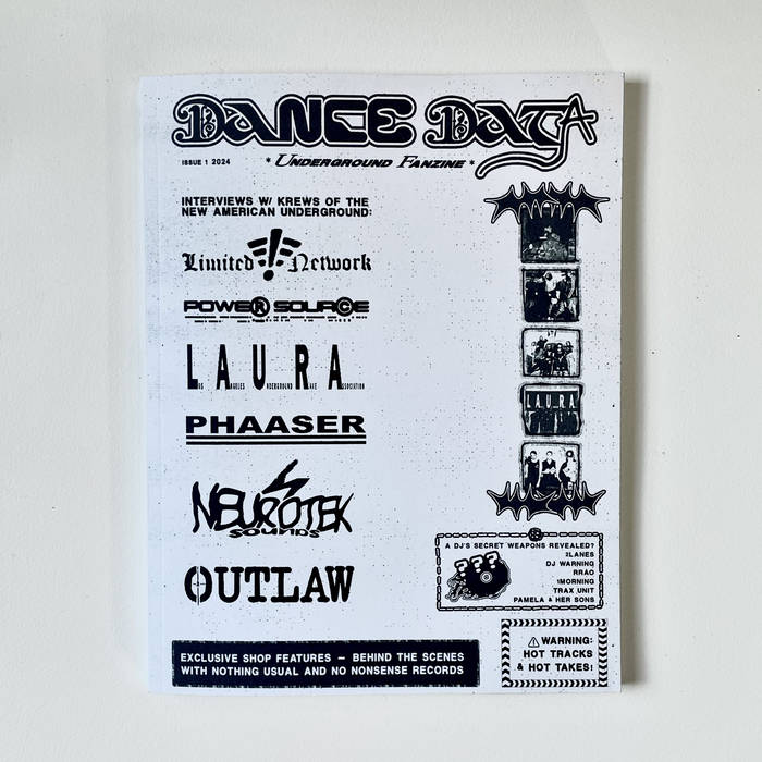 Dance Data Underground Fanzine | Dance Data