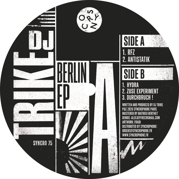Pochette de Berlin EP par DJ Trike