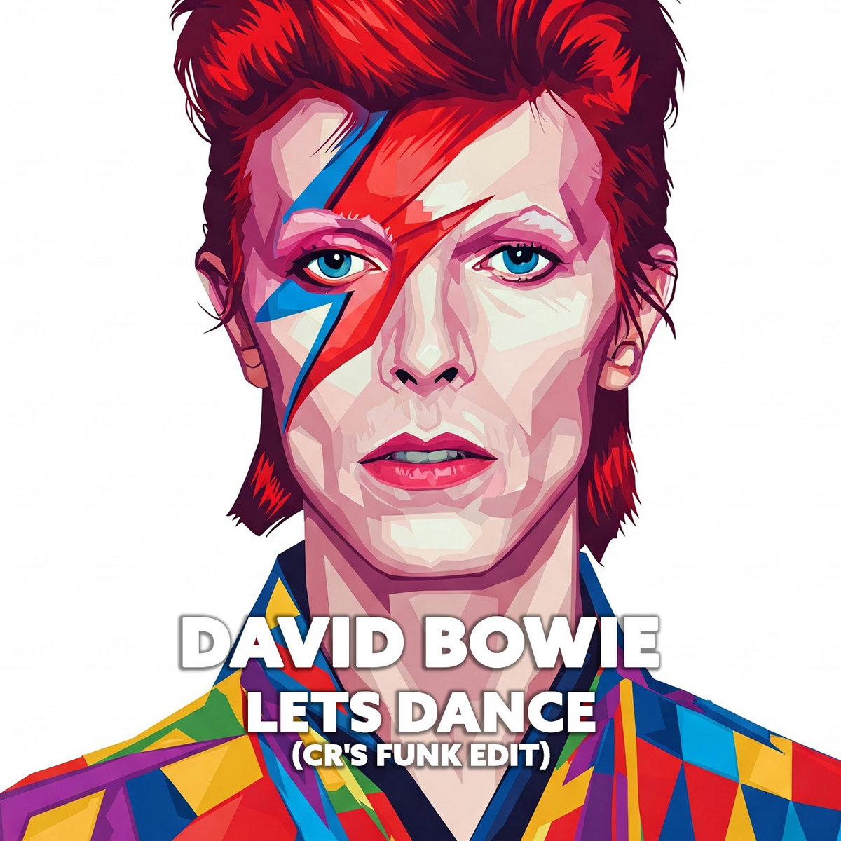 Puzzle 1000 Pezzi David Bowie Let's Dance - Zee, 57x57 Cm, Multicolore