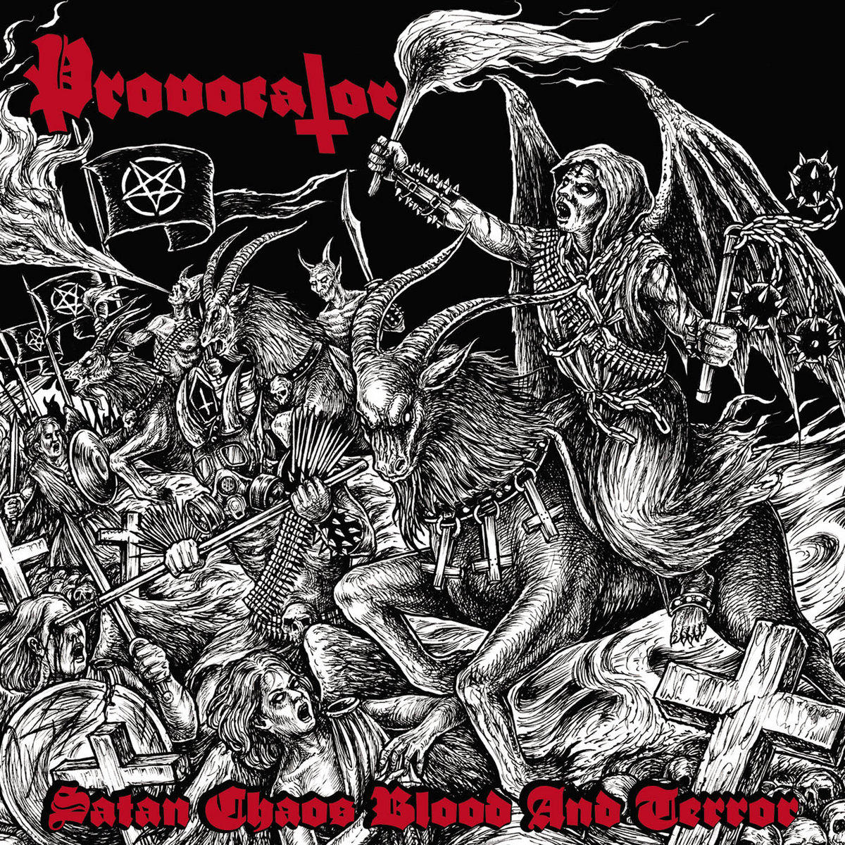 Satan, Chaos, Blood and Terror | Provocator | Moribund Records