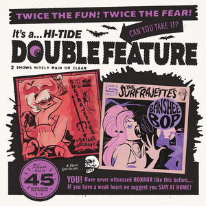 The Surfrajettes — The Surfrajettes "Double Feature: Banshee Bop / Satan's Holiday"