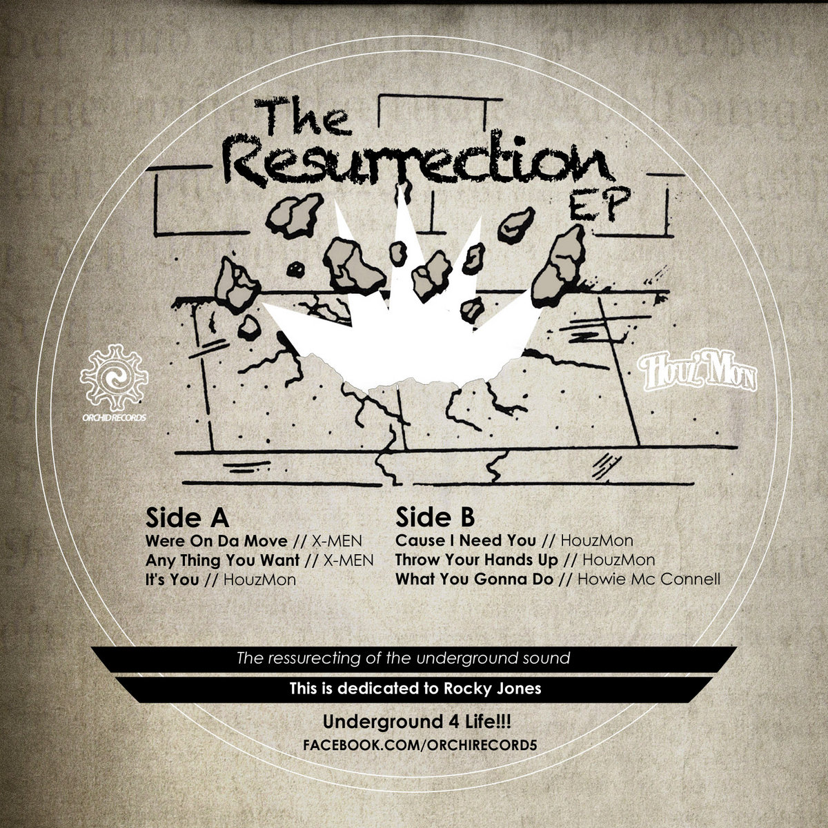 Throw Your Hands Up Houzmon Various Orchid Records Houzmon