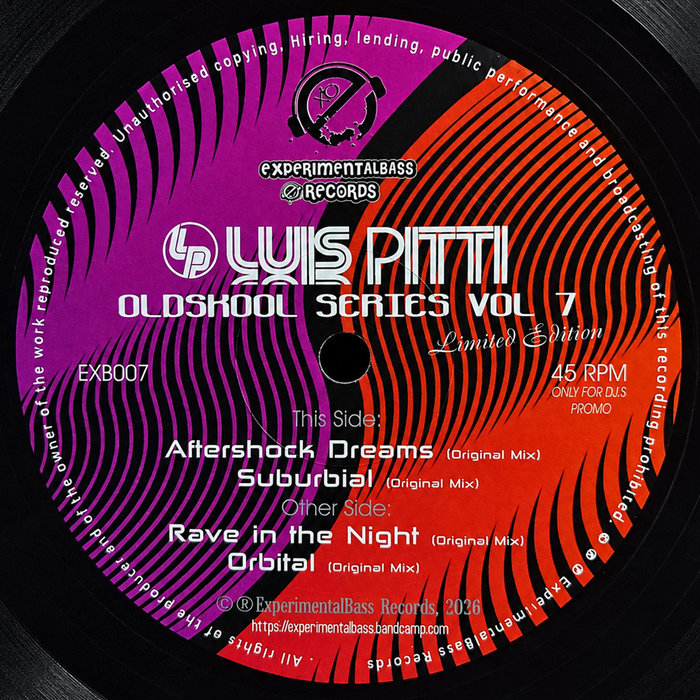 Pochette de OLDSKOOL SERIES VOL 7 (Limited Edition Of 100 Copies) par ExperimentalBass Records