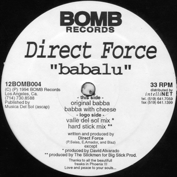 その他 Babalu [CD] Babalu | Direct Force | Bomb Records
