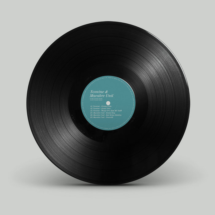 NS003 6 X TRACK VINYL & DIGITAL | NOMINE & MACABRE UNIT | Nomine Sound