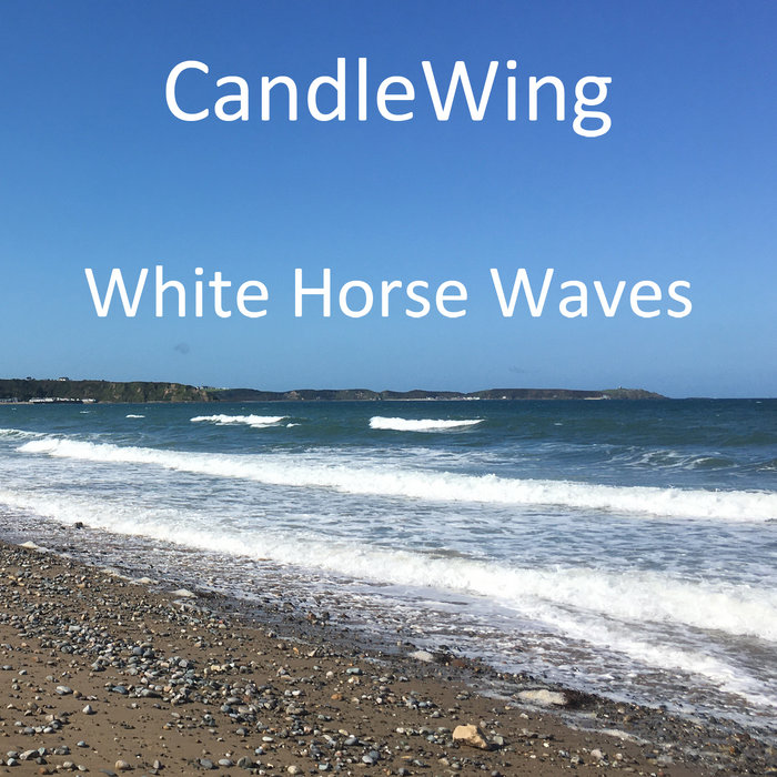 White Horse Waves CandleWing