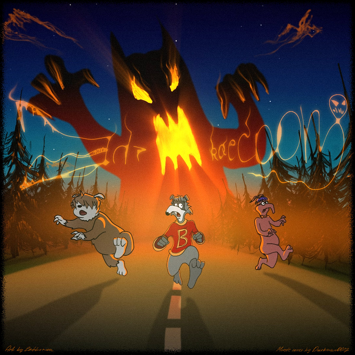 Run With Us The Raccoons Theme Cover Darkman007 Tugay Vladimir Darkman007